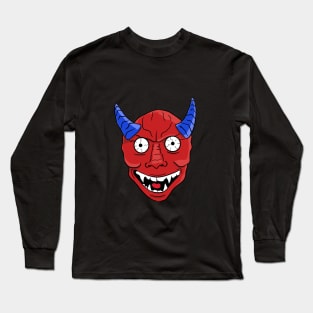 Demon face Long Sleeve T-Shirt